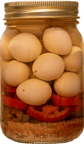 Gator Balls - Cajun Quail Eggs by Olive These Foods – small - batch /quail - eggs