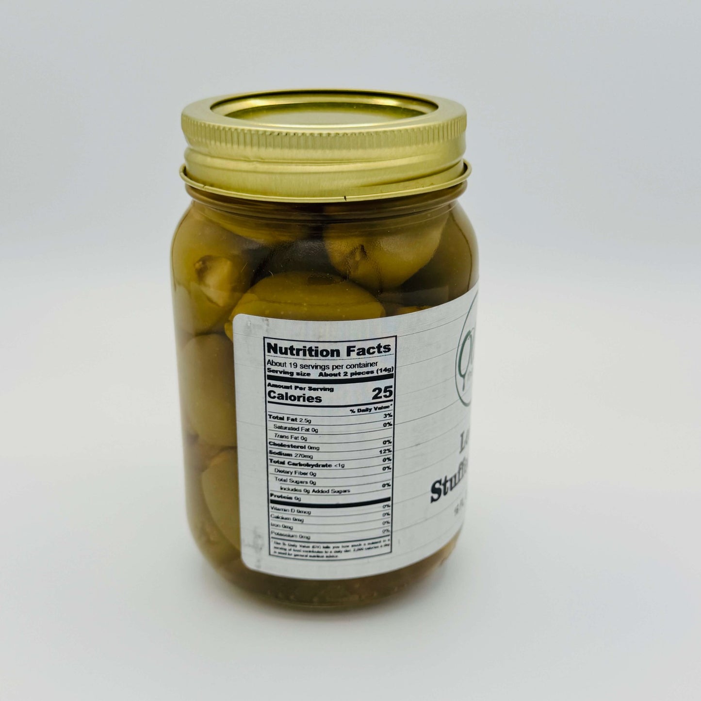 Lemon Stuffed Olives by Olive These Foods – small - batch /olives