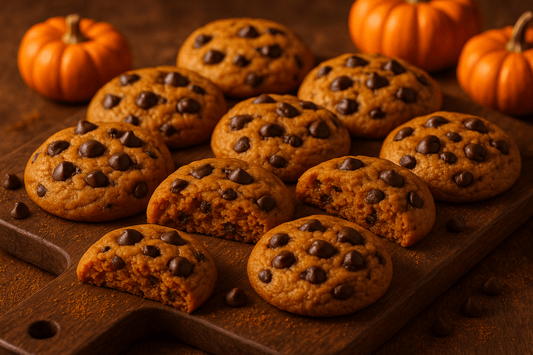 Pumpkin Butter Chocolate Chip Cookies! - Olive These Foods