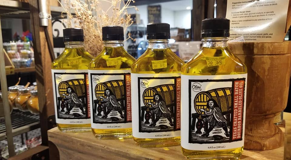 Bourbon Barreled Olive Oil by Olive These Foods – small - batch Olive Oil