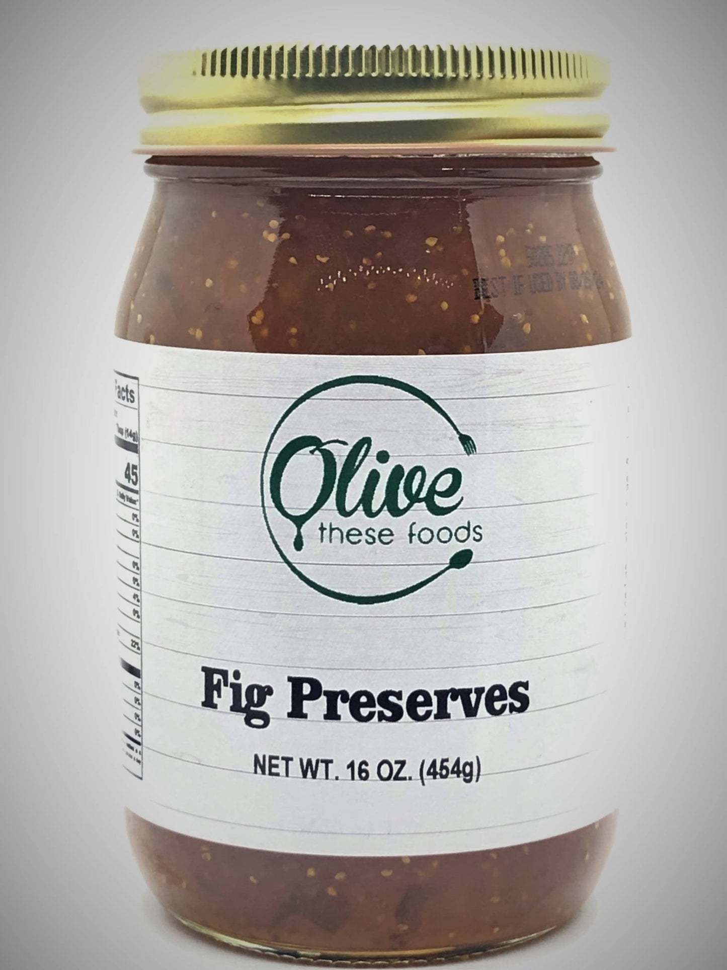 Fig Preserves by Olive These Foods – small - batch Preserves