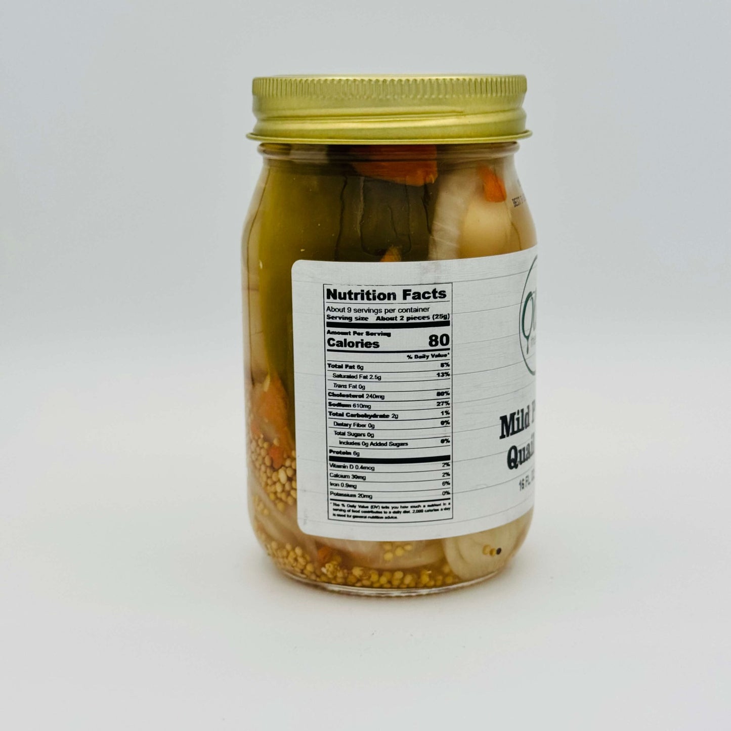 Pickled Veg – Mild Pickled Quail Eggs (16 oz / 473 g) by Olive These Foods – small - batch Pickled Vegetables