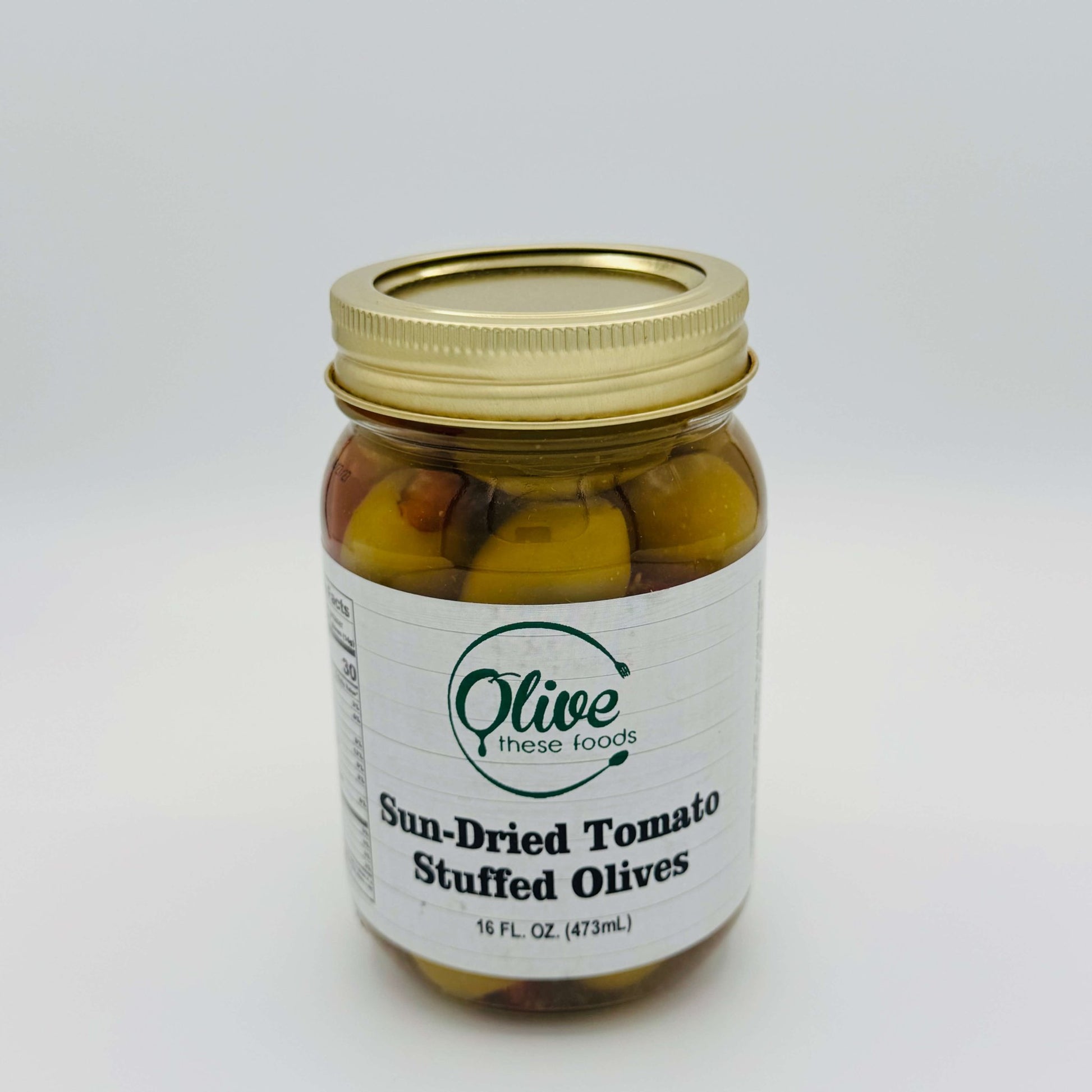 Sun - Dried Tomato Stuffed Olives by Olive These Foods – small - batch /olives