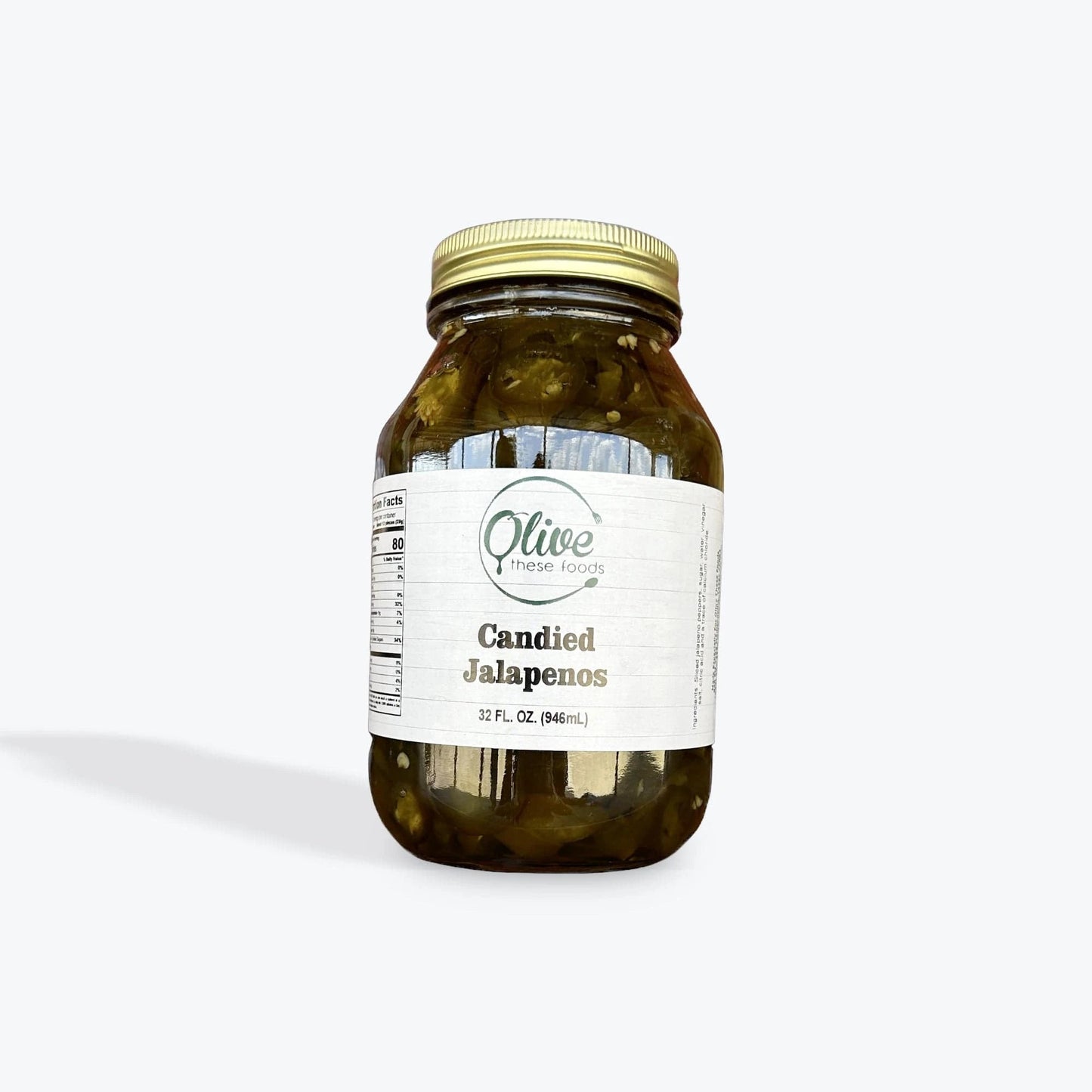 XL Candied Jalapeños (Cowboy Candy) by Olive These Foods – small-batch /pickles-and-vegetables