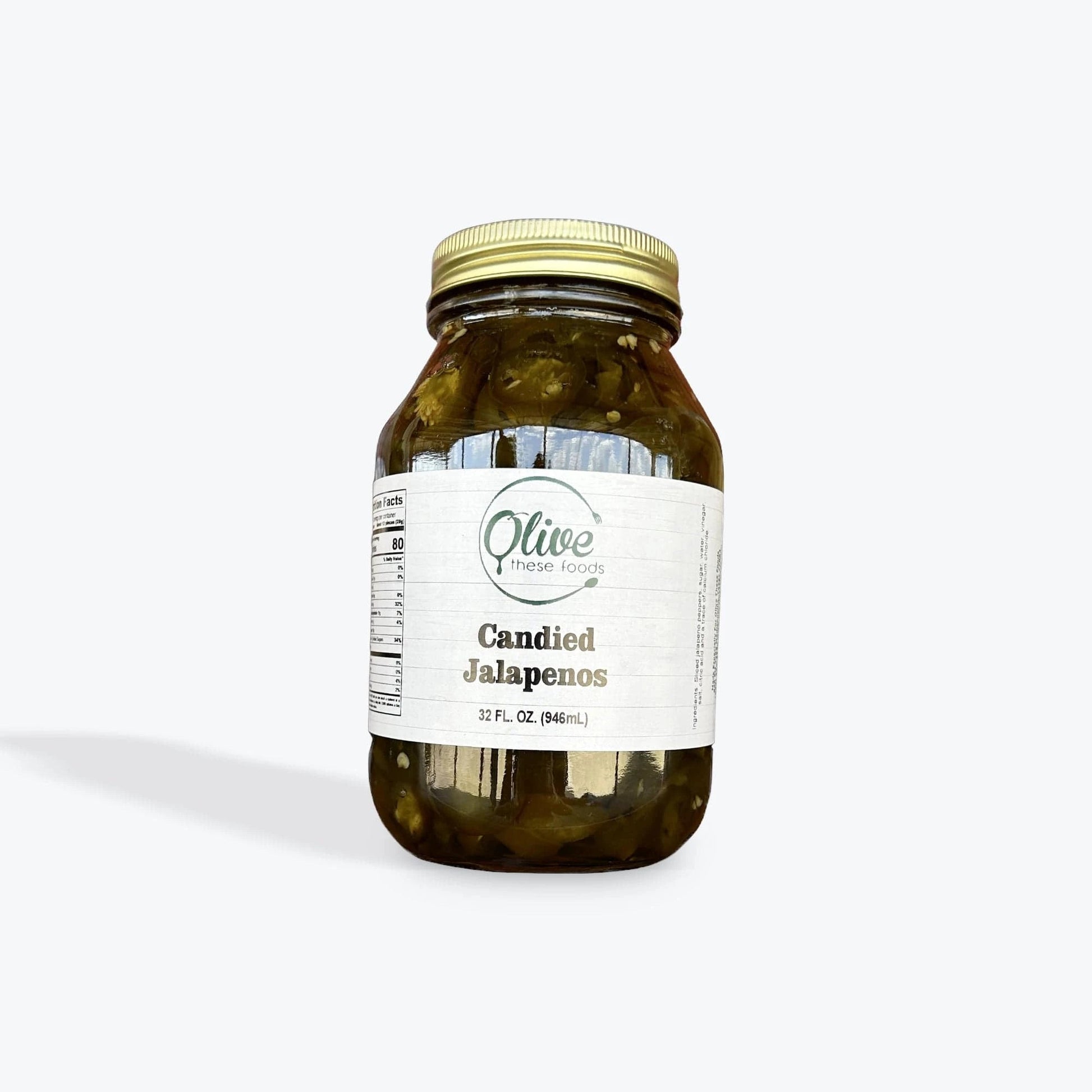 XL Candied Jalapeños (Cowboy Candy) by Olive These Foods – small-batch /pickles-and-vegetables